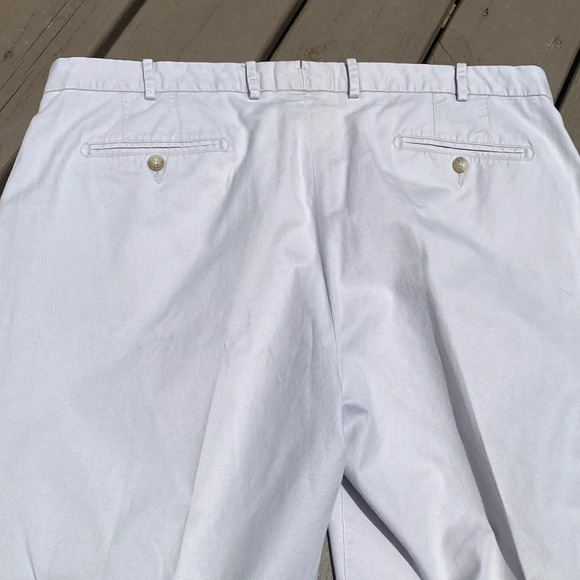 Peter Millar Men's Pilot Flat Front Trousers in Mountain Grey size 40 - Picture 11 of 14